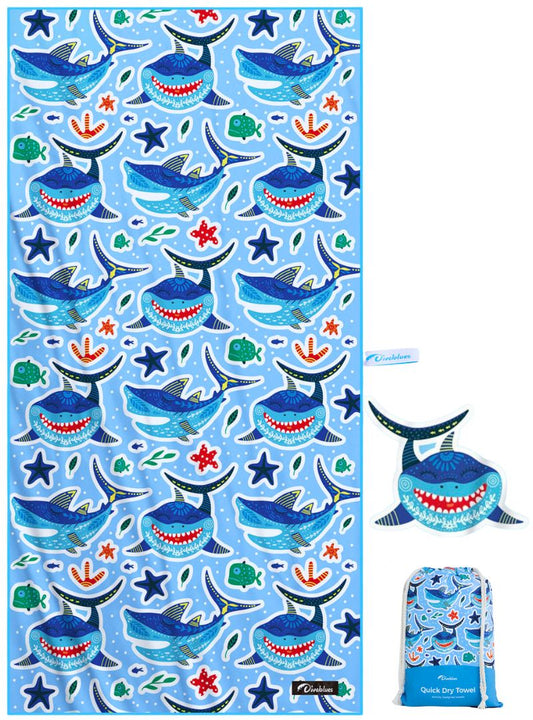 Diveblues® DreamyWaves Kids Strandlaken 220gr UltraSoft Microvezel