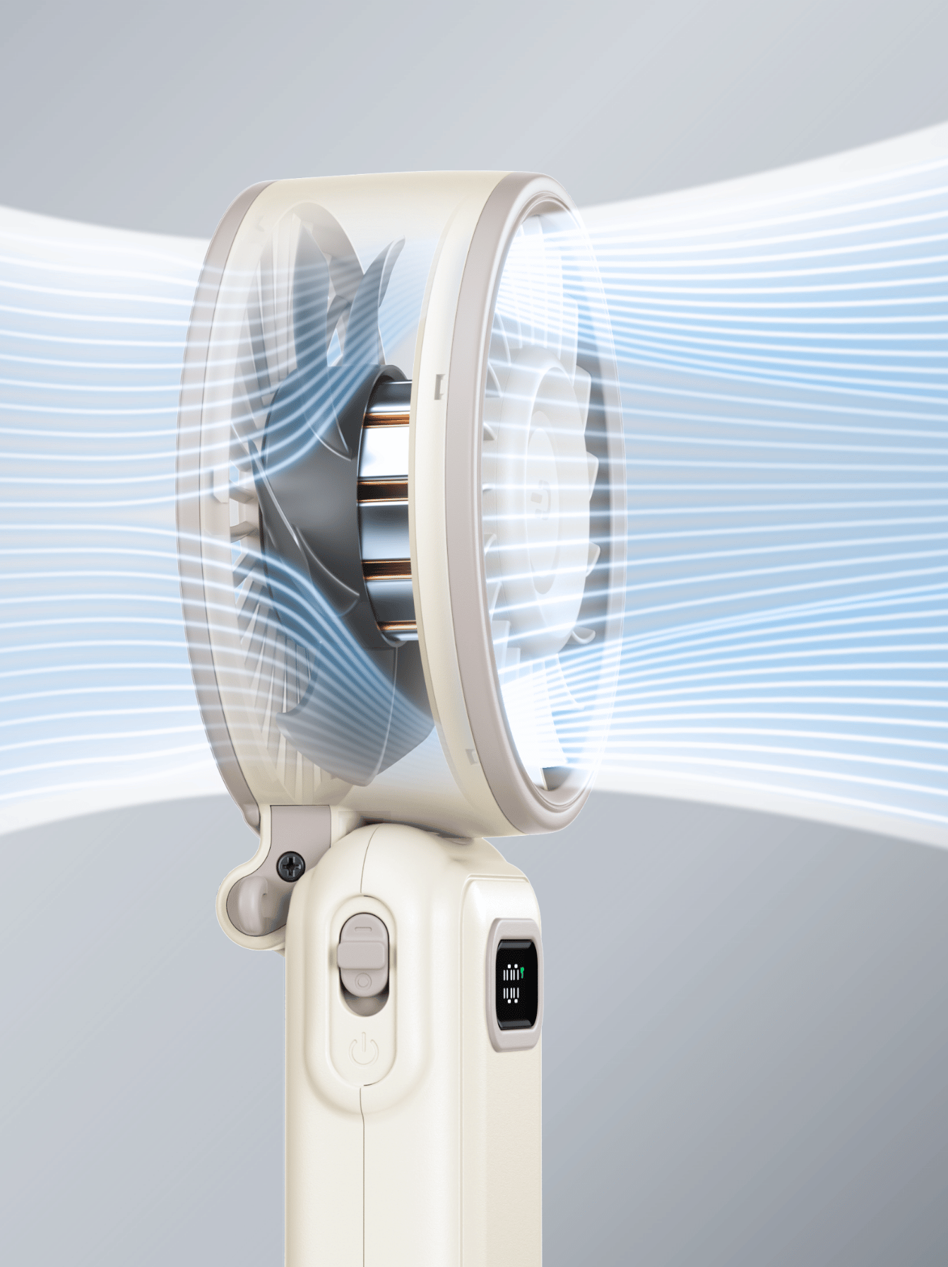 visual airflow diveblues handventilator